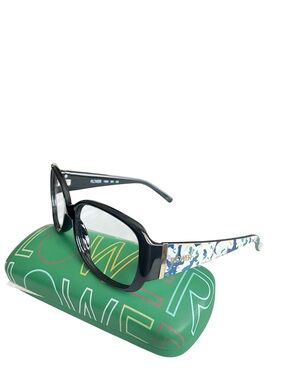 Drew Barrymore Flower 1006 Women’s Black Floral 57-17-135 Eyewear Frames & Case